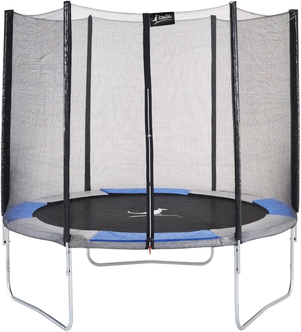 Kangui - Trampoline Rond avec Filet de sĂ©curitĂ© | Ă250 - Ă300 - Ă360 - Ă430cm | RALLI