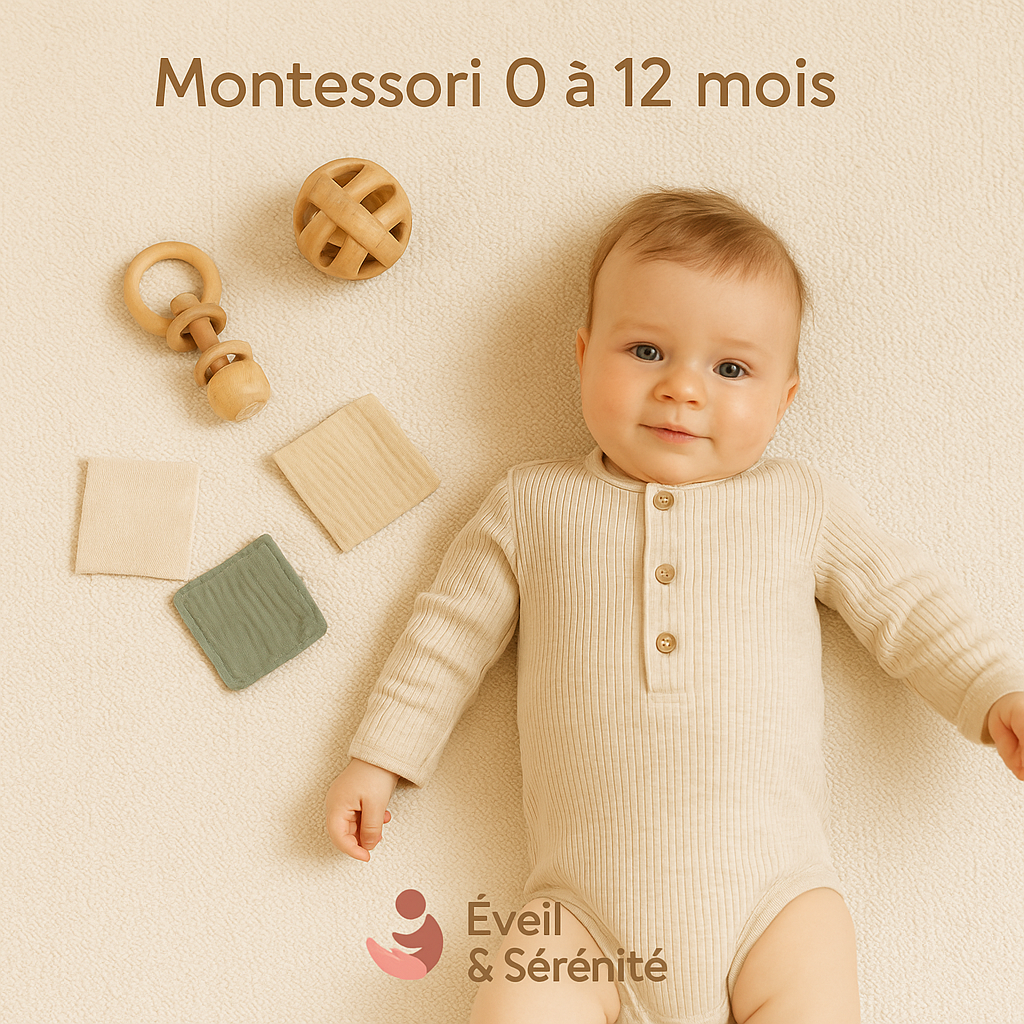 Jeux en bois & Montessori 0 à 12 mois