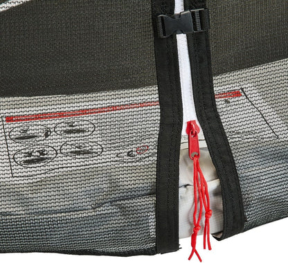 Kangui - Trampoline Rond avec Filet de sécurité | Ø250 - Ø300 - Ø360 - Ø430cm | RALLI